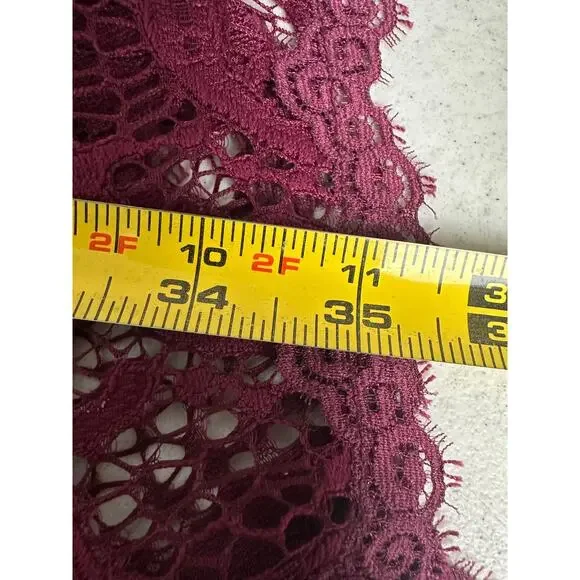 NEW INTIMATELY FREE PEOPLE M "Who’s Sorry Now" Floral Lace Mini Slip Dress B14 - Picture 9 of 9